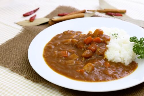 RISO AL CURRY ALLA GIAPPONESE - KARE RICE RECIPE 